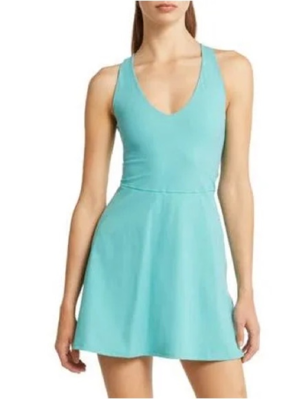 Outdoor Voices The Volley Dress Sea Green XXL